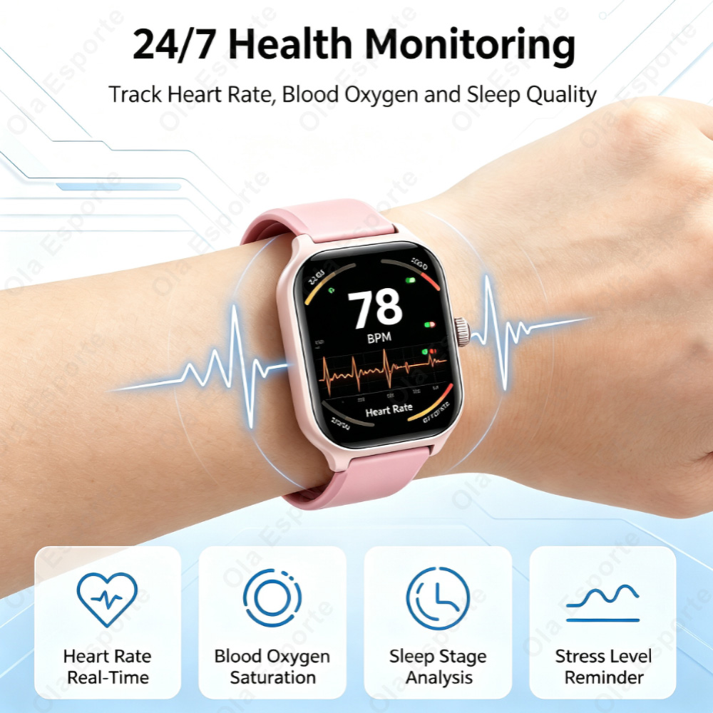 Smart Watch Plus Men Women Plu - Women Fashion Zone recension och pris