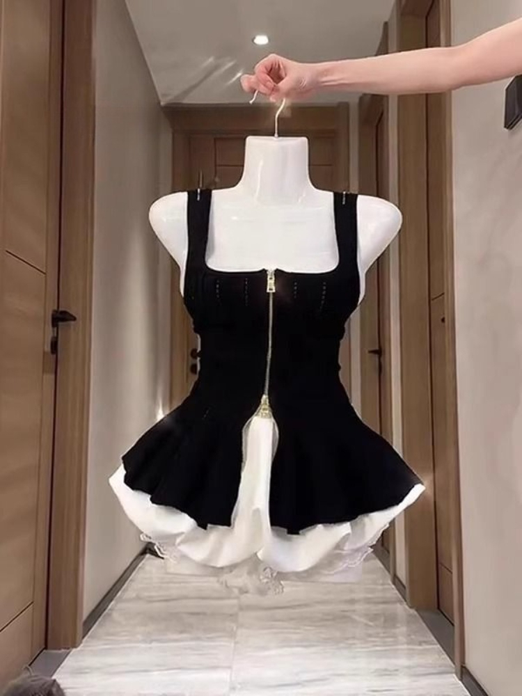 Summer Gothic Hot Girl Slim Sl - V Neck Cami Top recension och pris