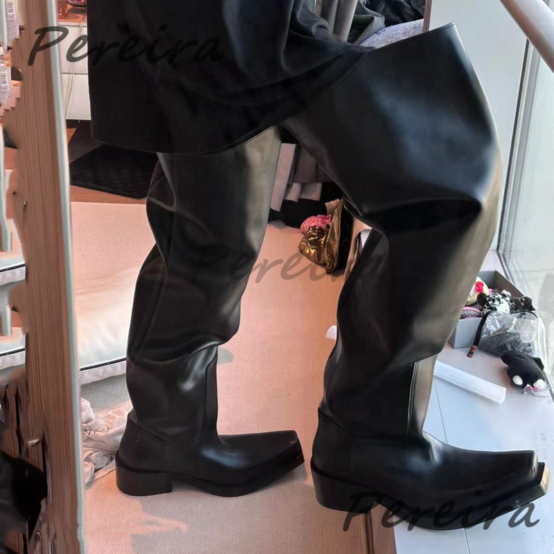Thick Soled Over The Knee Boot - Women'S Fashion Riding Boots recension och pris