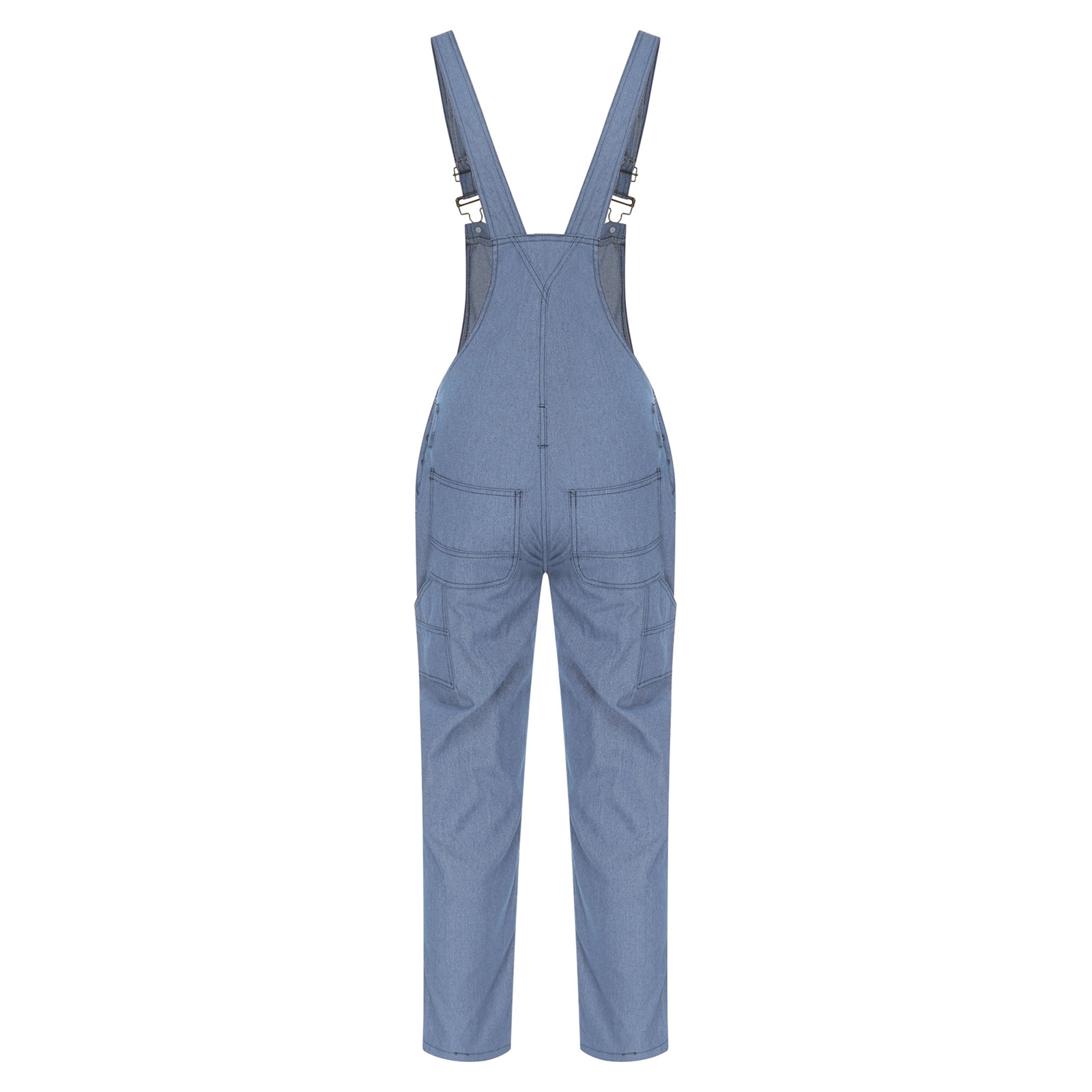 Men Casual Denim Suspender Jum - Sleeveless Jumpsuit recension och pris