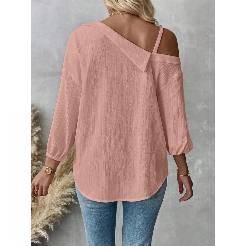 Plus Size1XL-5XL Women Blouses - Asymmetric Top Women recension och pris