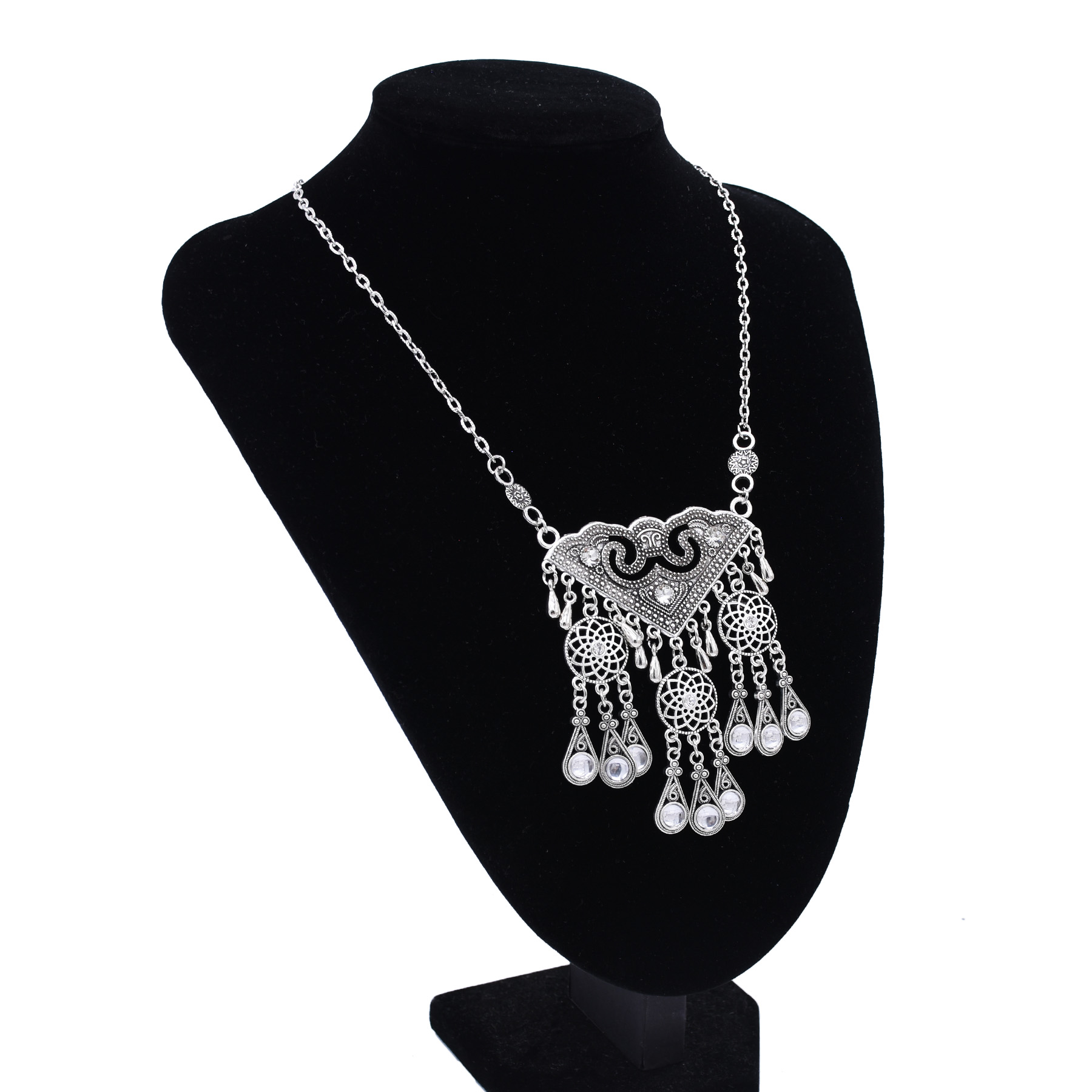 Ethnic Hollow Geometry Pendant - Women Fashion Pakistan recension och pris