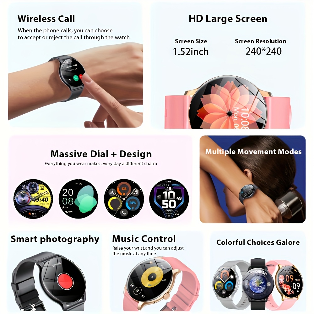 LAXASFIT Outsport Smart Watch  - Women Fashion Zone recension och pris