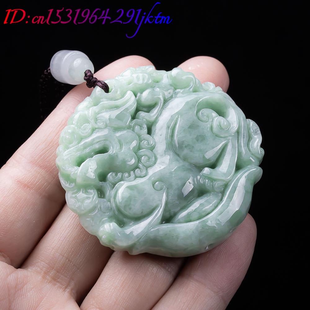 Natural Myanmar Jadeite Pixiu  - Women Fashion Designers recension och pris
