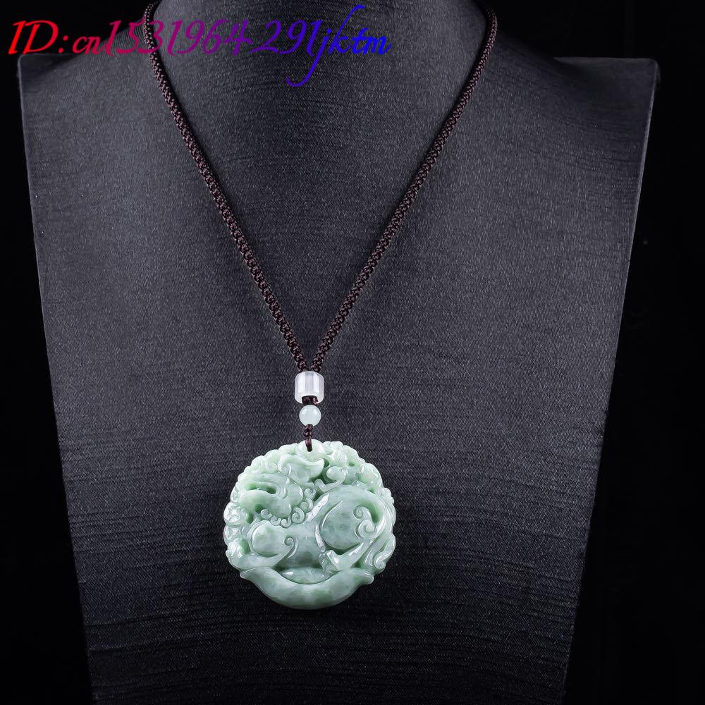 Natural Myanmar Jadeite Pixiu  - Women Fashion Designers recension och pris