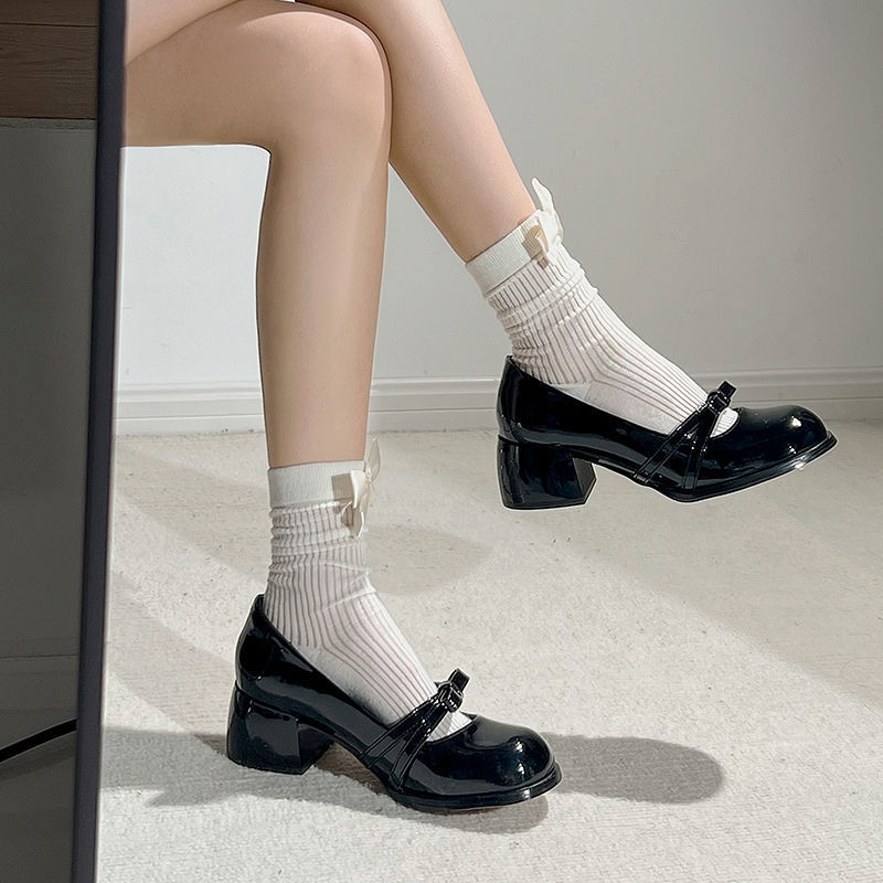 2026 New Heel Mary Janes Squar - Sale Fashion Women recension och pris